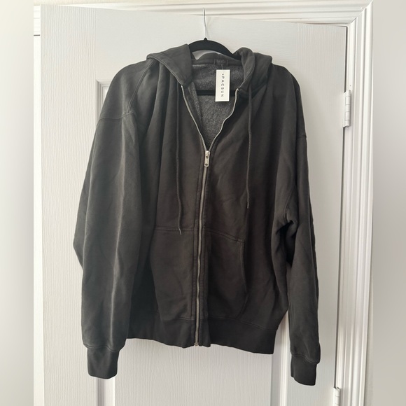 Brandy Melville John Galt Christy Hoodie Black - Picture 4 of 7